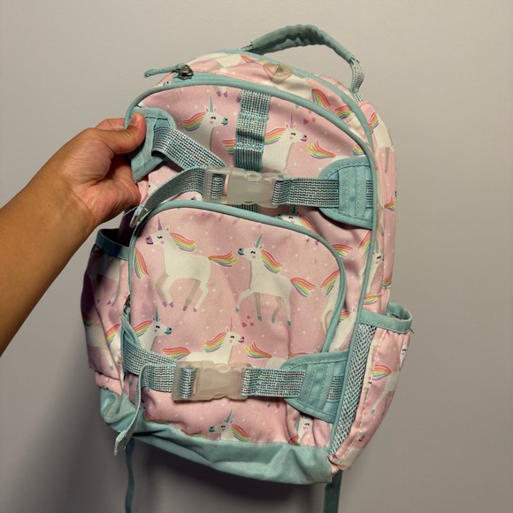 Pottery Barn Kids Unicorn Backpack - Pink and Blue - Picture 4 of 5